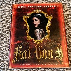 Kat Von D high voltage tattoo book